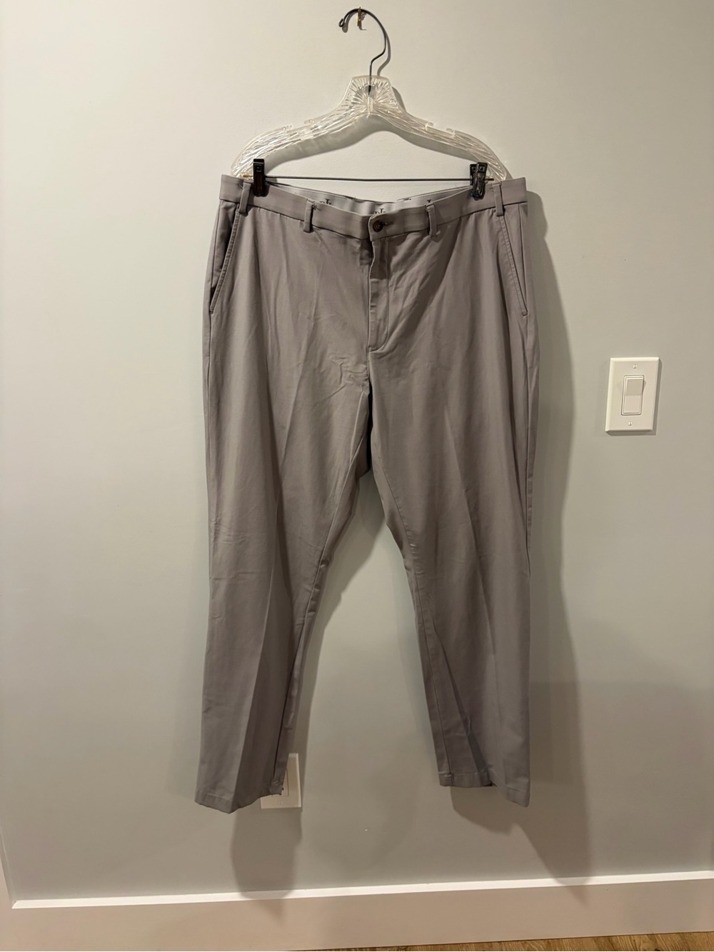 Lauren Ralph Lauren Light Grey Chino Pants​